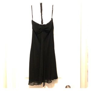 Black house white market dress